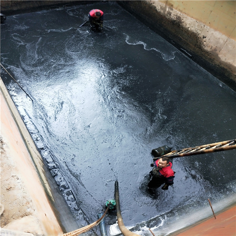 库伦废水池清理
